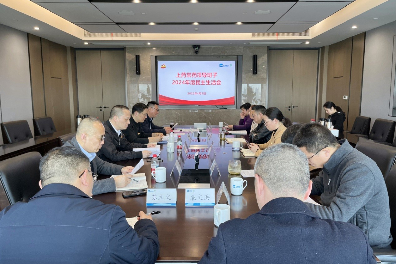 公司召開2024年度領(lǐng)導(dǎo)干部民主生活會(huì)